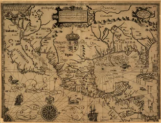 Nova et rece terraum et regnorum Californae, nouae Hispaiae Mexicanae, et Peruviae.