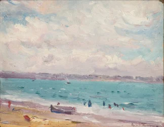 Het strand van St Malo