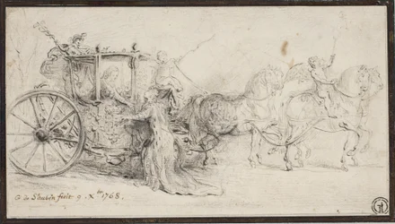Parijs verwelkomt Christian VII