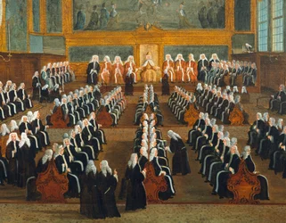 Raad van Pregadi, olieverf op doek