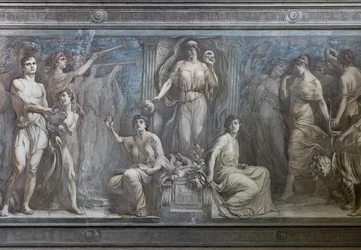 Allegorie van de Komedie (detail)