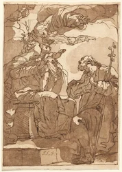 De Heilige Familie met God de Vader