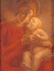 Maria met kind