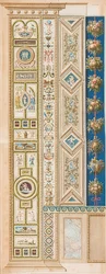Pilaster Loggia III (Versiering met verschillende dieren)