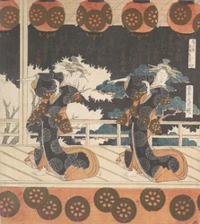 Furuichi Dans No. 4 van een set van vier