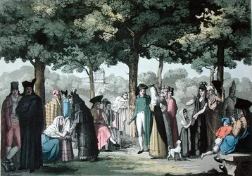 De Ramblas in Barcelona, uit 