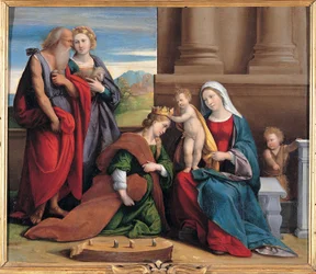Kroning van de heilige Catharina