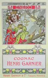 Januari, uit een kalender voor Henri Garnier & Co.