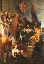 Sint Bernardus bekeert een hertog van Aquitanië