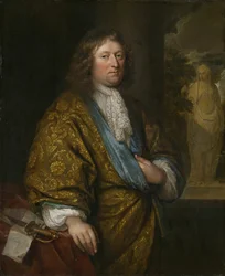 Portret van een heer