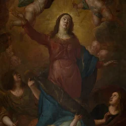 Parochiekerk (Sint-Walburgakerk). Schilderij. Gaspar de Crayer. 1652