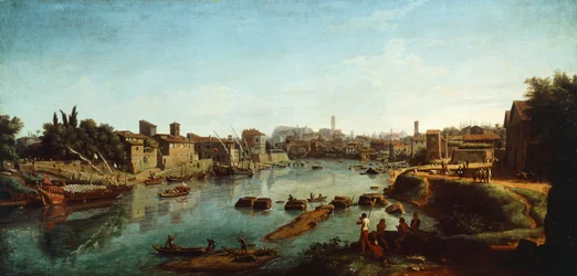 Uitzicht op de Tiber