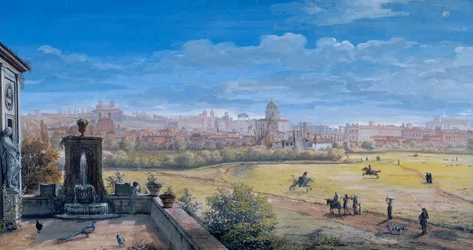 Uitzicht op Rome