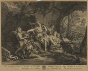 Diana en haar maagden