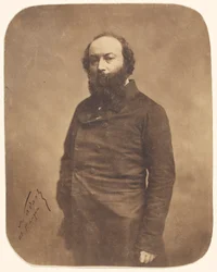 Portret van Théodore Rousseau