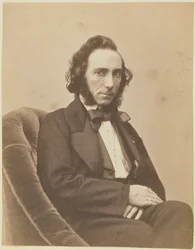 Portret van de violist en componist Ernesto Camillo Sivori