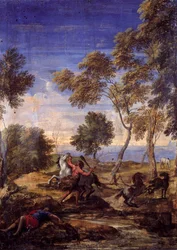 Plattelandsgevecht van de centauren