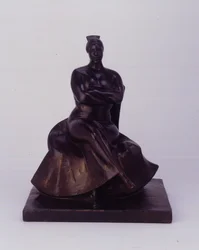 Zittende Vrouw
