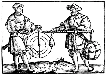 Wegen met een weegschaal, 1547