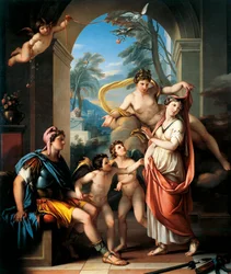Venus biedt Helena aan Parijs aan