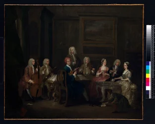 Een Muzikaal Gezelschap: de Familie Mathias, ca. 1730