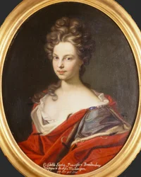 Markgravin Elisabeth Sophie van Brandenburg 1674-1748, hertogin van Koerland, 1691