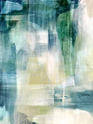 Rustgevende abstracte waterlandschappen