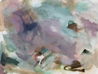 Zachte, abstracte tinten