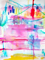 Levendige abstracte stroming