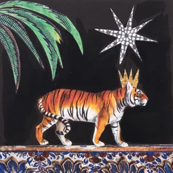 Koningstijger (collage)
