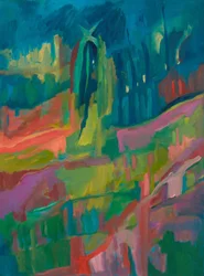 Zuid-Frankrijk, kapel, 2024 (olieverf op doek)