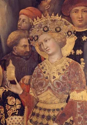 Aanbidding van de wijzen (detail)