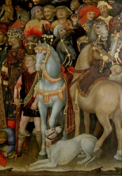 Aanbidding der Wijzen (detail)
