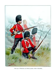 De 87e Princess Victorias Royal Irish Fusiliers, c1890