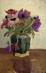 Gemberpot met Anemonen