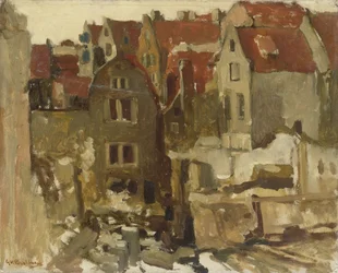 De sloop van de Grand Bazar de la Bourse aan de Nieuwendijk