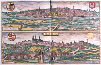 Eschwege en Fritzlar, Duitsland- in 