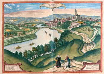 Penig, Duitsland - in 