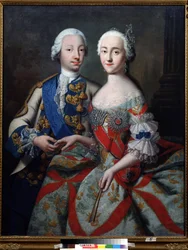 Portret van groothertog Piotr Feodorovich (later Peter III van Rusland)