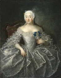 Portret van Gravin Varvara Alexeyevna Sheremetyeva