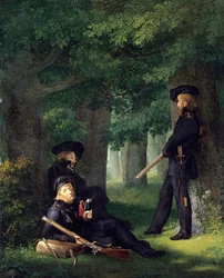 Voorpostdienst (Les avant-poste) 1815
