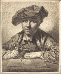 Zelfportret, Tekening