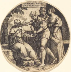 De dorstigen te drinken geven