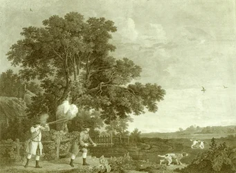 Twee Heren aan het Schieten, Plaat 3