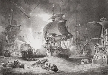 De Slag bij de Nijl, 1 augustus 1798, uit 