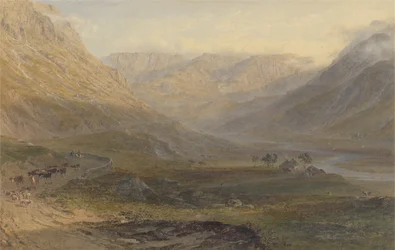 Nant Francon, Noord-Wales, 1862