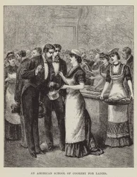 Een Amerikaanse kookschool voor dames