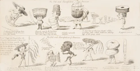 De grote tentoonstelling die er zal komen, waarschijnlijke resultaten van de nijverheid van alle naties in d..., 1850.
