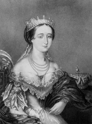 Eugenie de Montijo, Keizerin-gemalin van Frankrijk ca. 1853-1857, 1910