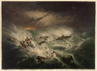 Het Wrak van de Reliance (12 november 1842)